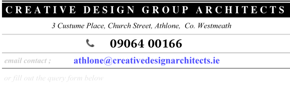 architects design for private client athlone Contact Us architects design